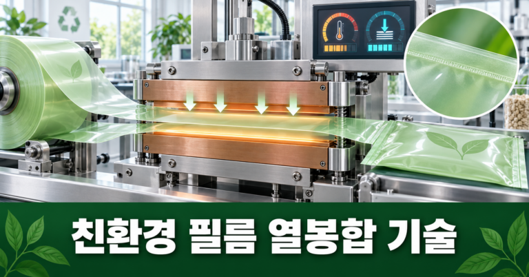 친환경 필름 열봉합 기술 8 썸네일 만들어주세요