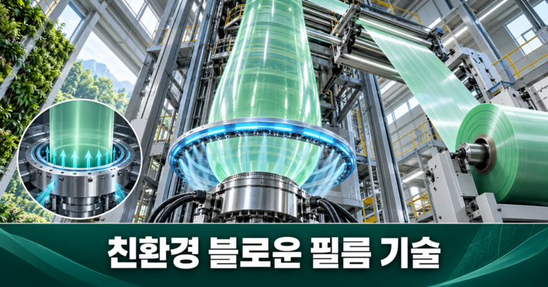 친환경 블로운 필름 기술 11 썸네일 만들어주세요