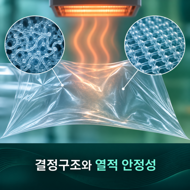 고분자 결정구조가 열적 안정성에 미치는 영향 1 결정구조와 열적 안정성