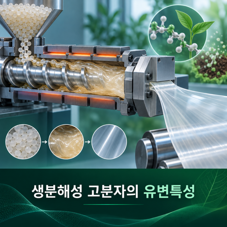 생분해성 고분자의 유변특성과 가공성 2 생분해성 고분자의 유변특성